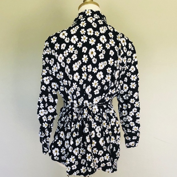 Plus Size XXL NO BOUNDARIES Floral Shirt - Picture 3 of 8